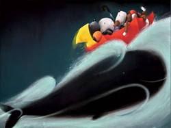 A Whale of a Time by Doug Hyde - Limited Edition on Paper sized 22x16 inches. Available from Whitewall Galleries